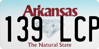 AR license plate 139LCP
