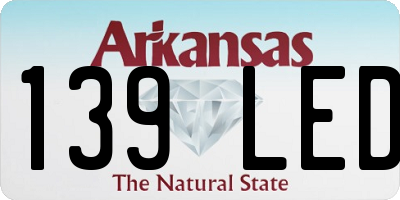 AR license plate 139LED