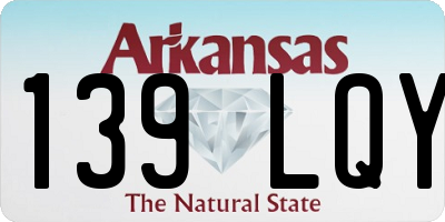 AR license plate 139LQY