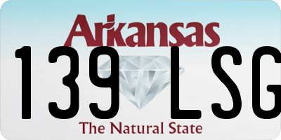 AR license plate 139LSG