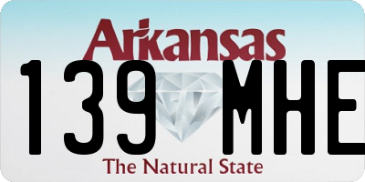 AR license plate 139MHE