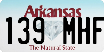 AR license plate 139MHF