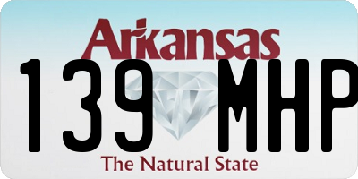AR license plate 139MHP
