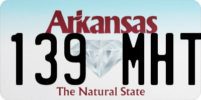 AR license plate 139MHT