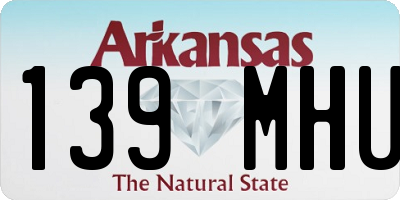 AR license plate 139MHU