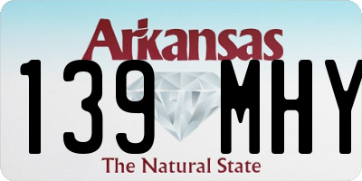 AR license plate 139MHY