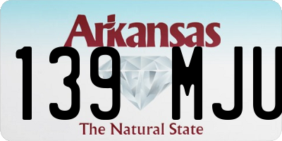 AR license plate 139MJU
