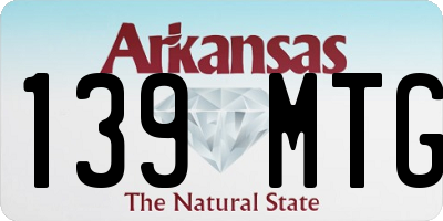 AR license plate 139MTG