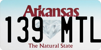 AR license plate 139MTL