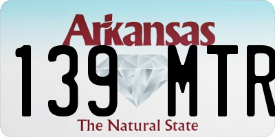 AR license plate 139MTR