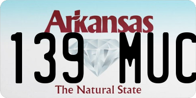 AR license plate 139MUC