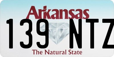 AR license plate 139NTZ