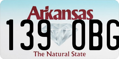 AR license plate 139OBG