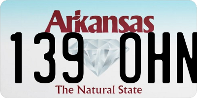AR license plate 139OHN