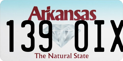 AR license plate 139OIX