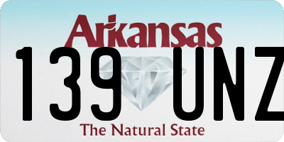 AR license plate 139UNZ