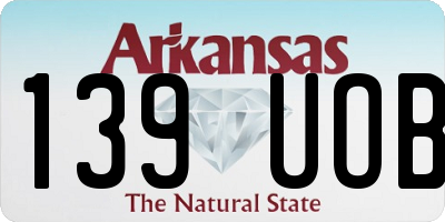 AR license plate 139UOB