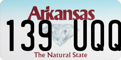 AR license plate 139UQQ