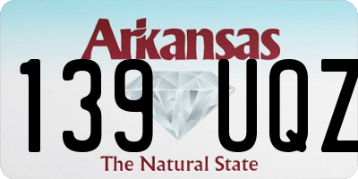 AR license plate 139UQZ