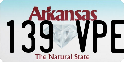 AR license plate 139VPE