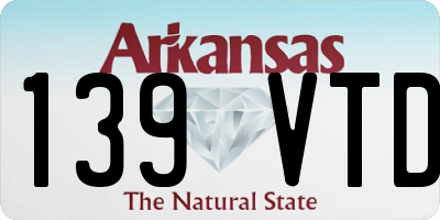 AR license plate 139VTD