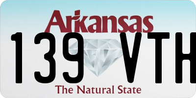 AR license plate 139VTH