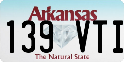 AR license plate 139VTI
