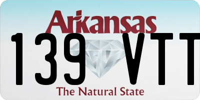 AR license plate 139VTT