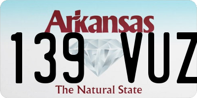 AR license plate 139VUZ