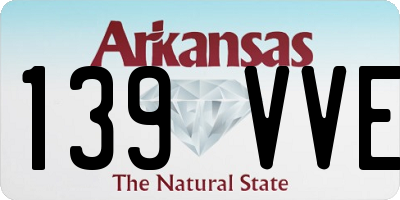 AR license plate 139VVE