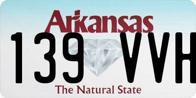 AR license plate 139VVH