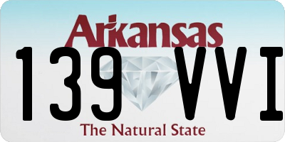 AR license plate 139VVI