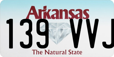 AR license plate 139VVJ