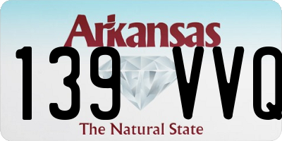 AR license plate 139VVQ