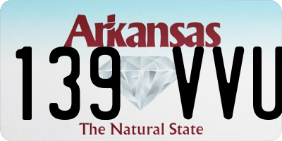AR license plate 139VVU