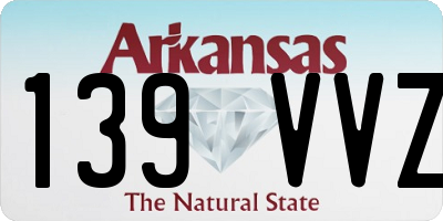 AR license plate 139VVZ