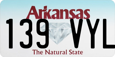 AR license plate 139VYL