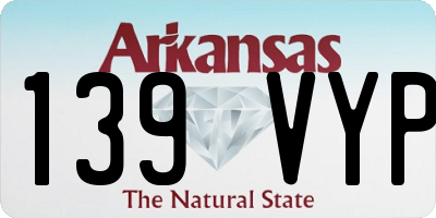 AR license plate 139VYP