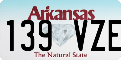 AR license plate 139VZE