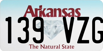 AR license plate 139VZG
