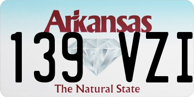 AR license plate 139VZI