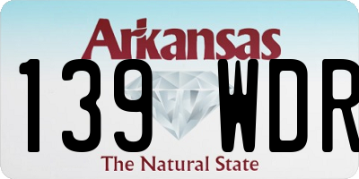 AR license plate 139WDR