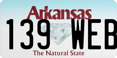 AR license plate 139WEB