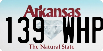 AR license plate 139WHP