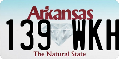 AR license plate 139WKH
