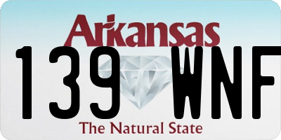 AR license plate 139WNF