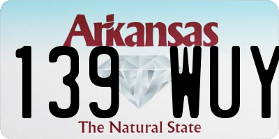 AR license plate 139WUY