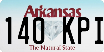 AR license plate 140KPI