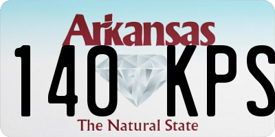 AR license plate 140KPS