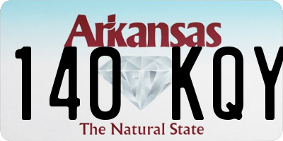 AR license plate 140KQY